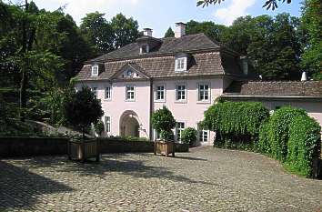 Barockes Torhaus in der Mitte der Festung Pyrmont