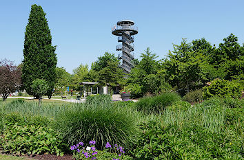 Aussichtsturm im Park der Gärten in Bad Zwischenahn