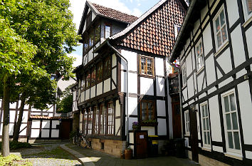 Fachwerkhäuser Traditionsinsel Aegidienkirche Braunschweig