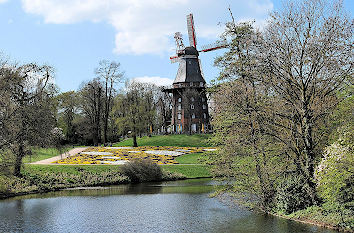 Windmühle Wallanlage Bürgerpark Bremen