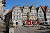 Giebelhäuser am Marktplatz