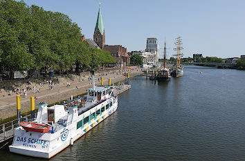 Schlachte in Bremen