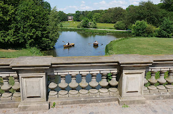 Ruderboote im Bremer Bürgerpark