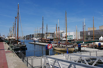 Jachten Hafen Bremerhaven
