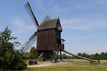 Bockwindmühle im Mühlenmuseum Gifhorn