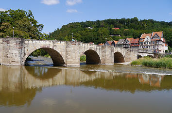 Historische Werrabrücke Hann. Münden