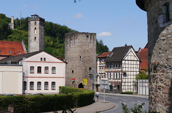 Ziegelpfortenturm, Fährenpfortenturm und Tillyschanze