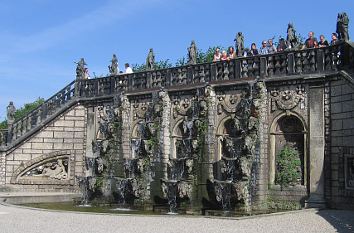 Große Kaskaden im Barockgarten