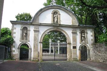 Torbogen Michaeliskloster in Hildesheim