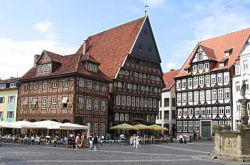 Hildesheimer Markt mit Knochenhaueramtshaus
