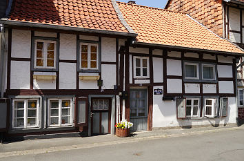 Niedrige Hauseingänge Neue Straße Hornburg