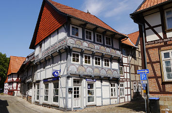 Renaissancefachwerkhaus mit Rosetten in Hornburg