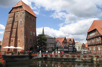 Abtswasserkunst und Lüner Mühle in Lüneburg
