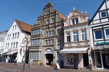 Steinhaus Renaissance Marktplatz Stadthagen