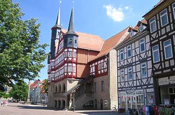 Duderstadt im Eichsfeld in Niedersachsen