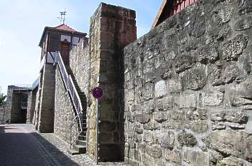 Mittelalterliche Stadtmauer in Duderstadt