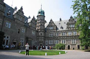 Innenhof Schloss Hämelschenburg