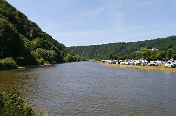 Oberweser bei Bad Karlshafen