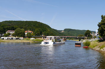 Schifffahrt auf der Weser