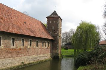 Vorburg Wasserschloss Burg Hülshoff