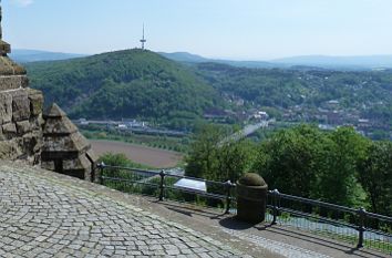 Blick vom Kaiser-Wilhelm-Denkmal Porta Westfalica
