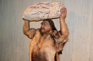 Urmensch im Neanderthaler Museum
