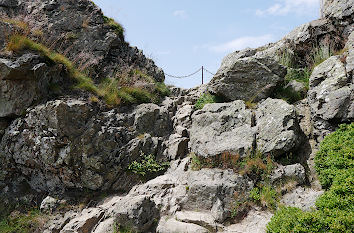 Aufstieg zum Feldstein im Sauerland