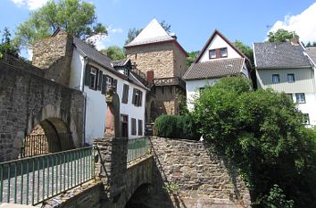 Werkbrücke und Heisterbacher Tor in Bad Münstereifel