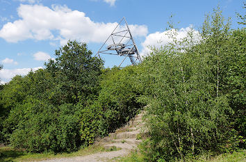 Aufstieg zum Tetraeder in Bottrop