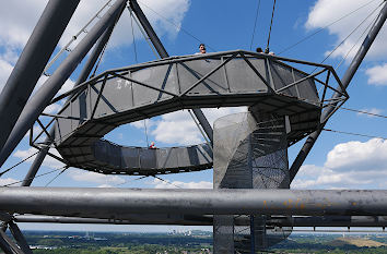 Aussichtsrondell auf dem Tetraeder in Bottrop