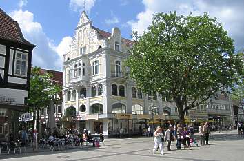 Gründerzeithaus am Marktplatz in Detmold