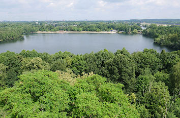 Landschaft der Sechs-Seen-Platte in Duisburg