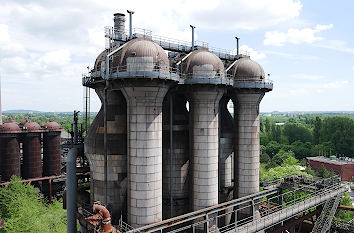 Blick vom Aussichtsturm im Landschaftspark Nord