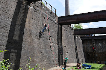 Klettergarten im Landschaftspark Duisburg-Nord