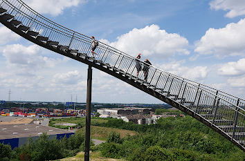 Treppe begehbare Achterbahn Angerpark Duisburg