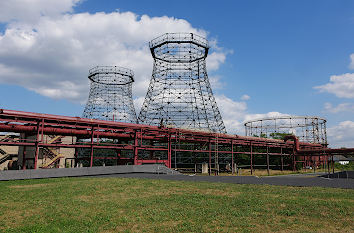 Kaminkühler und Kühlturm Zeche Zollverein