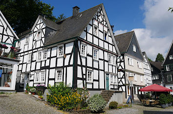 Fachwerkhäuser in Freudenberg im Siegerland