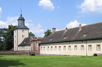 Zugang Kloster und Schloss Corvey