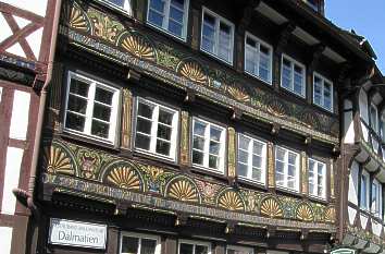 Renaissancefassade von 1578 in Höxter