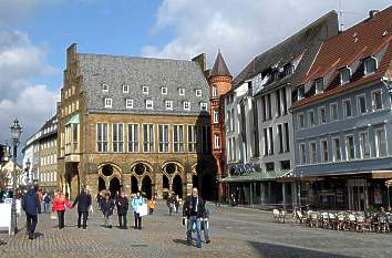 Rathaus am Marktplatz in Minden