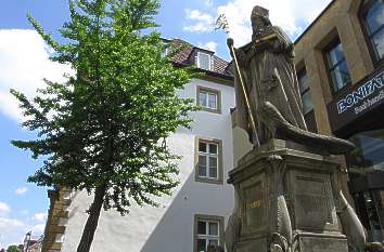 Liboriusstatue am Posthof in Paderborn