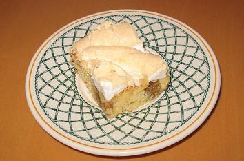 Stachelbeer-Baiserkuchen