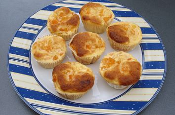 Aprikosen-Ricotta-Muffins