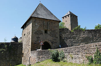 Eingang Burg Lichtenberg