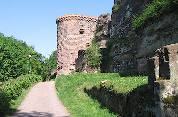 Weg zur Dahner Burgengruppe