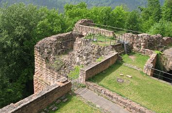 Unterburg Burg Drachenfels