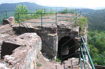 Gang zum Plateau des Drachenfelses