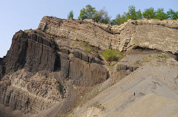 Abbau von Vulkanschlacke am Eppelsberg