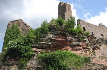 Madenburg auf Felsen