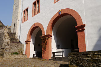 Schlosshof Schloss Bürresheim
